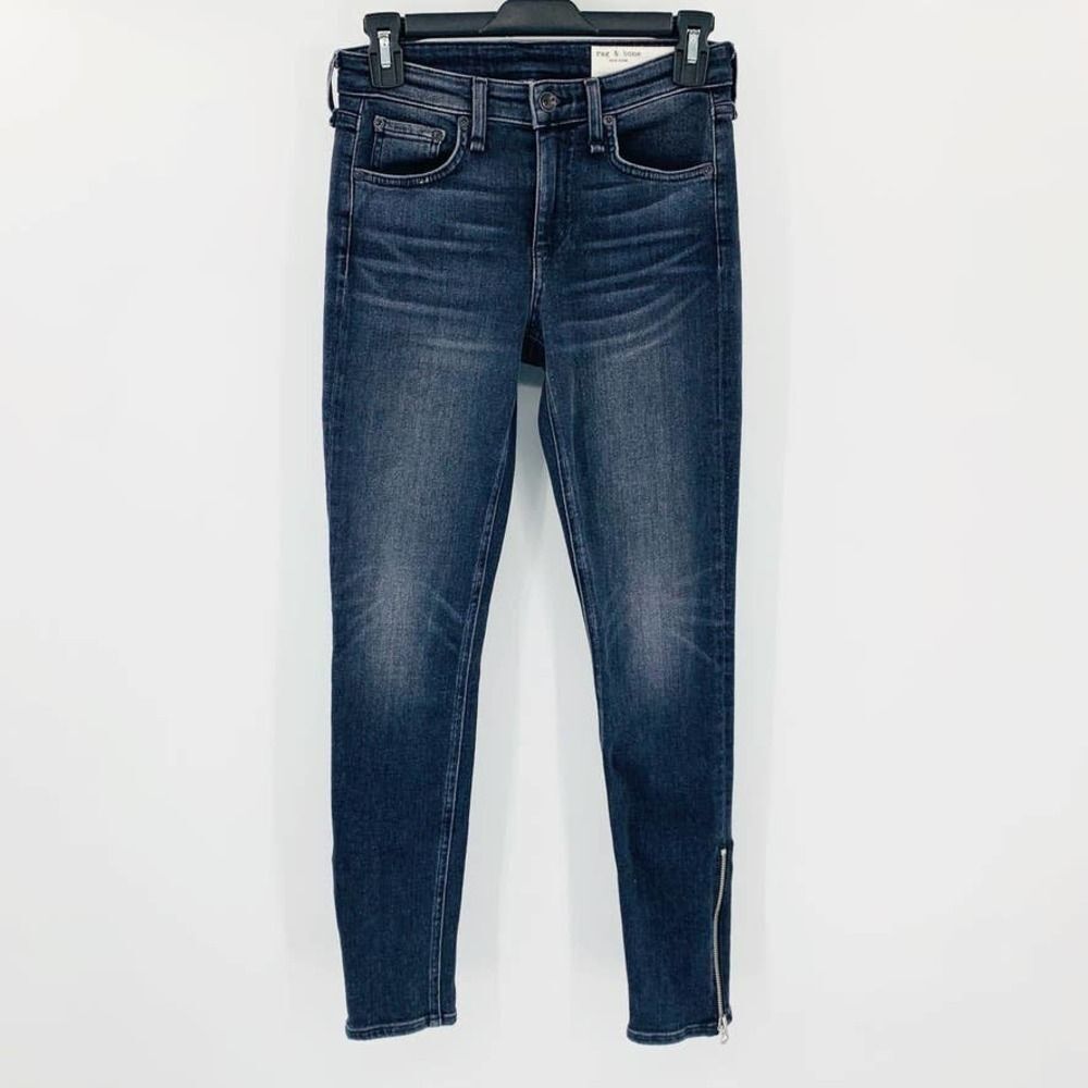 Rag & Bone Cate Ankle Skinny Jeans Sz‎ 24 - Picture 2 of 11